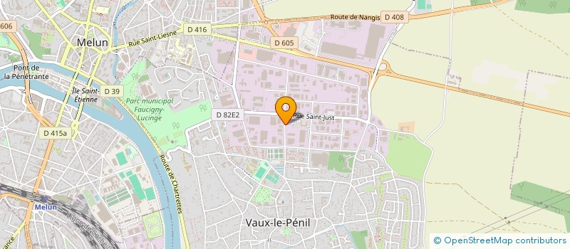 localisation de l'entreprise A VOS TALENTS à VAUX-LE-PENIL