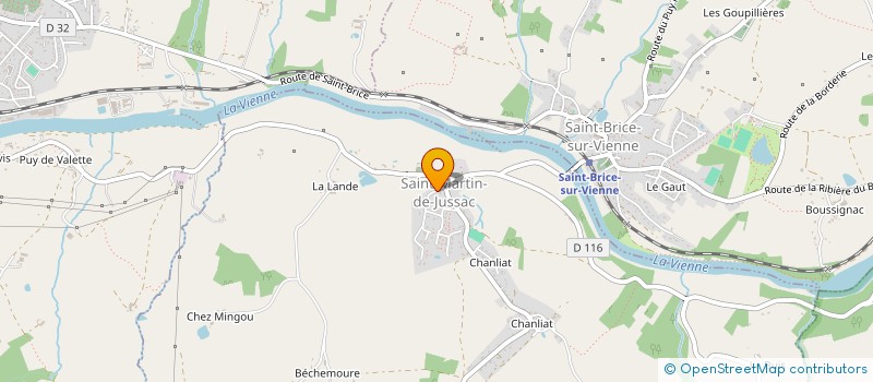 localisation de l'entreprise A VOS TOUCHES A VOS CORDES  SAINT-MARTIN-DE-JUSSAC