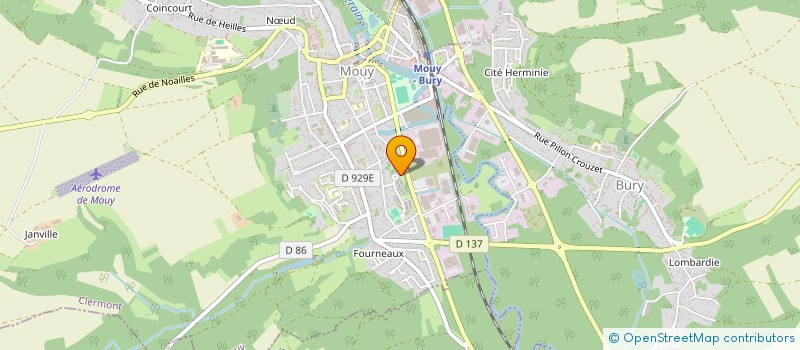 localisation de l'entreprise A VOT'SERVICE à MOUY