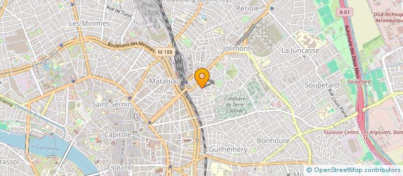 localisation de l'entreprise A VOT'SERVICE à TOULOUSE