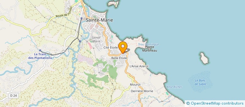 localisation de l'entreprise A VOTRE GOUT à SAINTE-MARIE