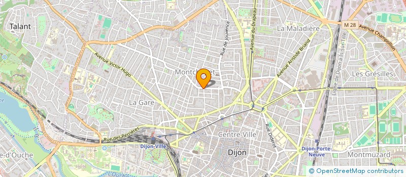 localisation de l'entreprise A VOTRE SERVICE à DIJON