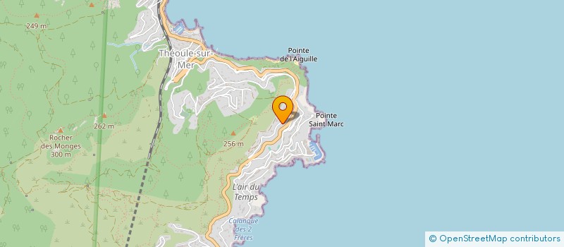 localisation de l'entreprise A VOTRE SERVICE à THEOULE-SUR-MER