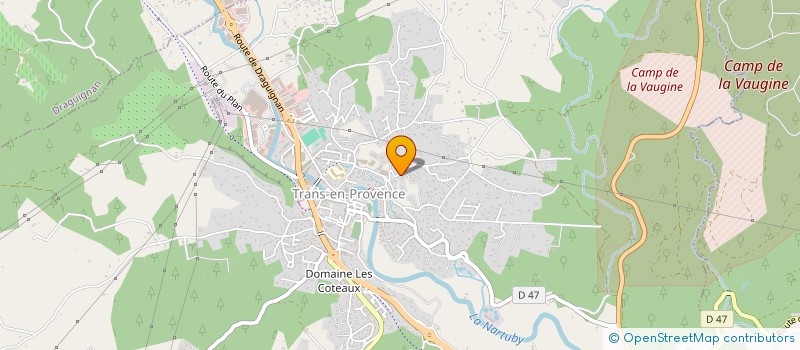 localisation de l'entreprise A VOTRE SERVICE à TRANS-EN-PROVENCE