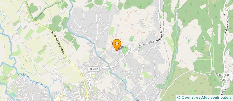 localisation de l'entreprise A VOTRE SERVICE à L'ISLE-SUR-LA-SORGUE