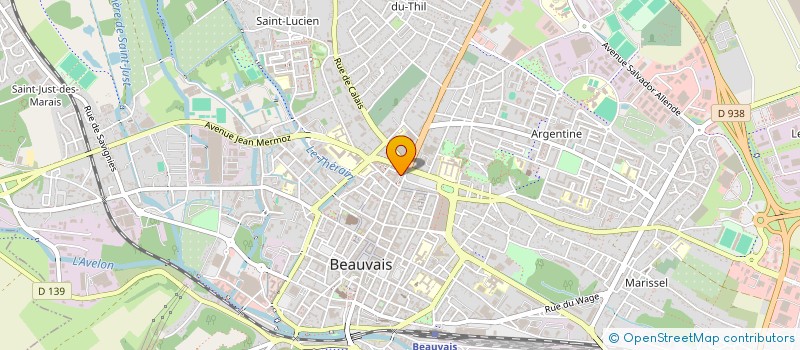 localisation de l'entreprise A VOTRE SERVICE à BEAUVAIS