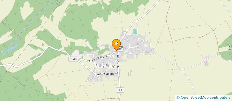 localisation de l'entreprise A VOTRE SERVICE à CHALMAISON