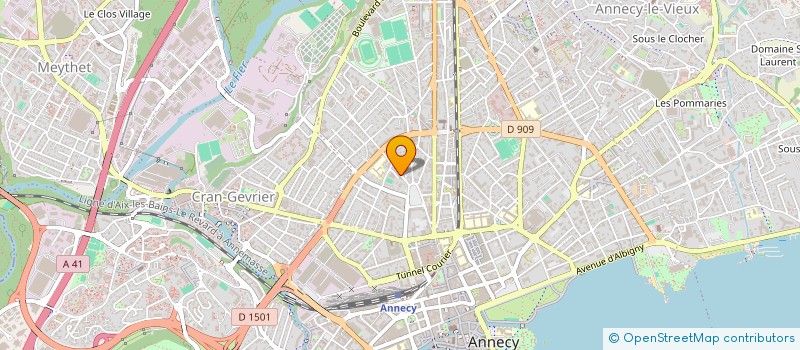 localisation de l'entreprise A VOTRE SERVICE à ANNECY
