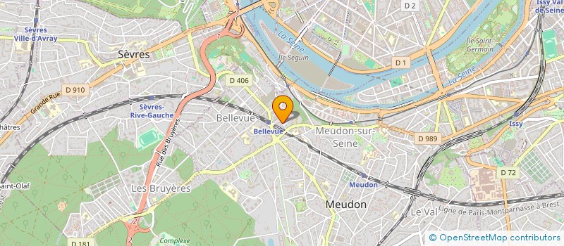 localisation de l'entreprise A VOTRE SERVICE  MEUDON