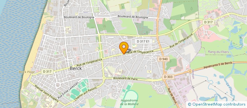 localisation de l'entreprise A VOTRE SERVICE à BERCK