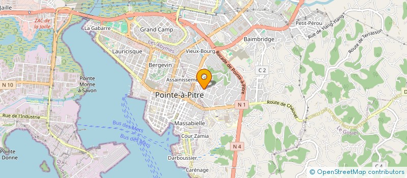 localisation de l'entreprise A VOTRE SERVICE à LES ABYMES