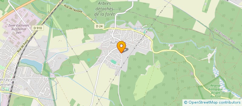 localisation de l'entreprise A VOTRE SERVICE à AUFFARGIS