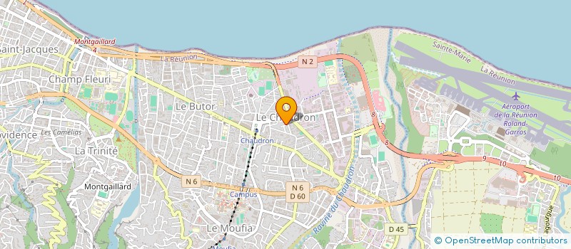 localisation de l'entreprise A VOTRE SERVICE à SAINT-DENIS