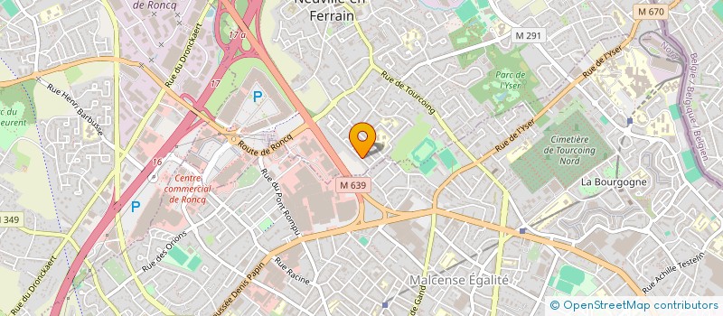 localisation de l'entreprise A VOTRE SERVICE  NEUVILLE-EN-FERRAIN