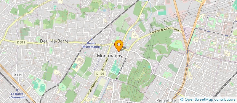 localisation de l'entreprise A VOTRE SERVICE  MONTMAGNY