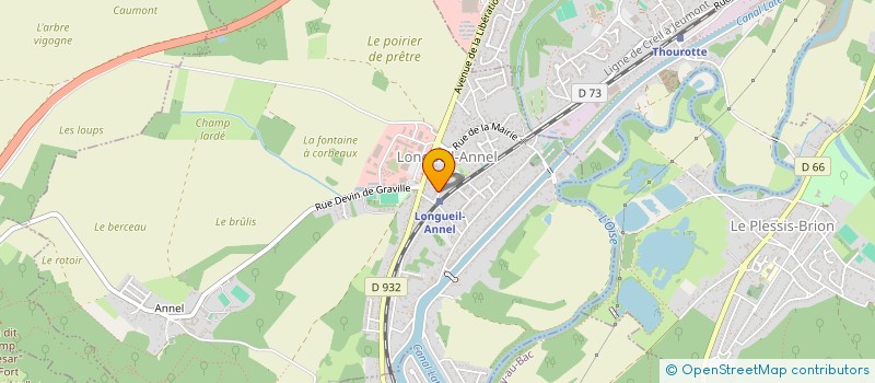 localisation de l'entreprise A VOTRE SERVICE ROYALE  LONGUEIL-ANNEL