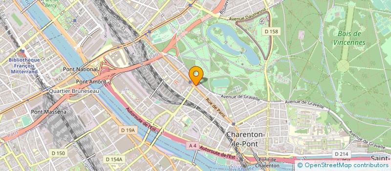 localisation de l'entreprise A VOTRE SERVICE -VTC  CHARENTON-LE-PONT