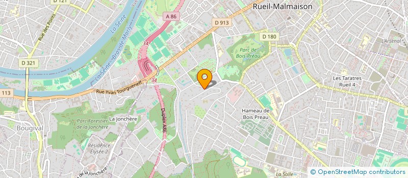 localisation de l'entreprise A VOUS DE JOUER à RUEIL-MALMAISON