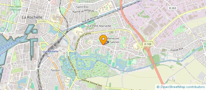 localisation de l'entreprise A VOUS DE JOUER  LA ROCHELLE