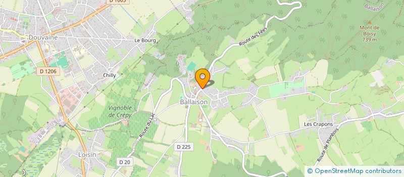 localisation de l'entreprise A WARM PLACE  BALLAISON