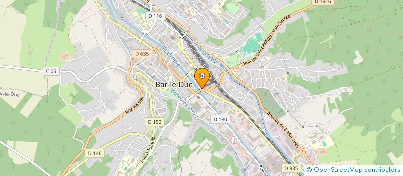 localisation de l'entreprise A-WEN à BAR-LE-DUC