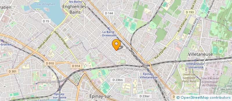 localisation de l'entreprise A WORLD OF BEAUTY  DEUIL-LA-BARRE