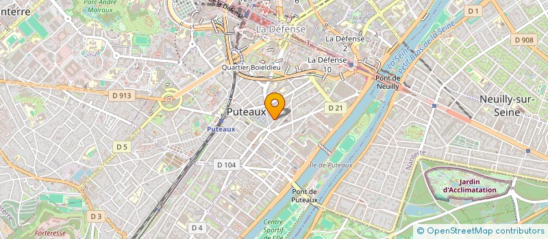 localisation de l'entreprise A&Y PARTNERS  PUTEAUX