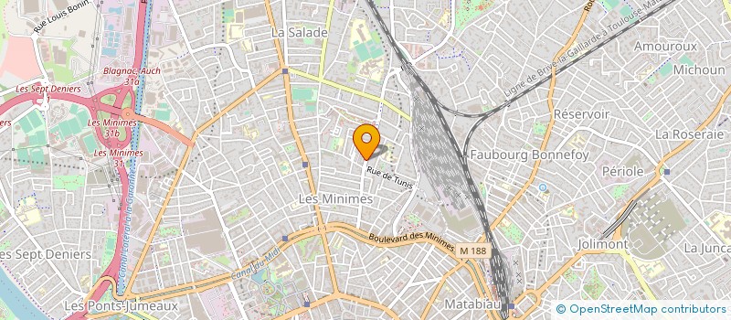 localisation de l'entreprise A.YASSONOWSKI GESTION DE PATRIMOINE à TOULOUSE