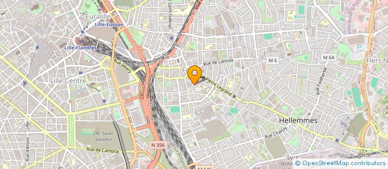 localisation de l'entreprise A-Z. à LILLE