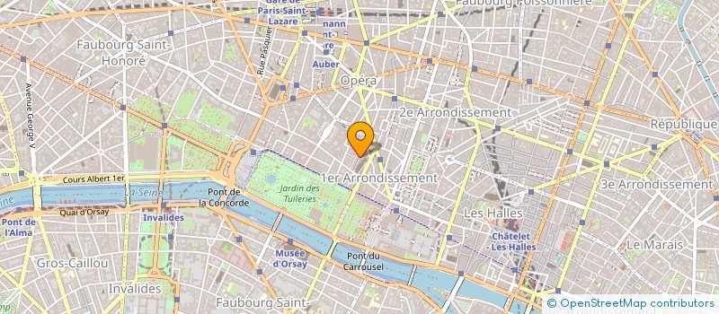 localisation de l'entreprise A.Z à PARIS