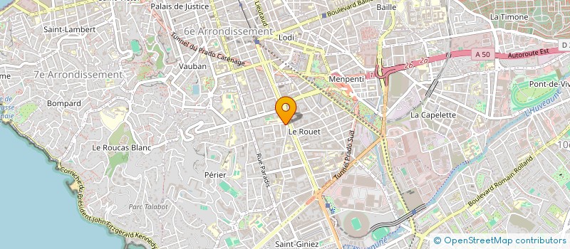 localisation de l'entreprise A-Z AUDITION à MARSEILLE