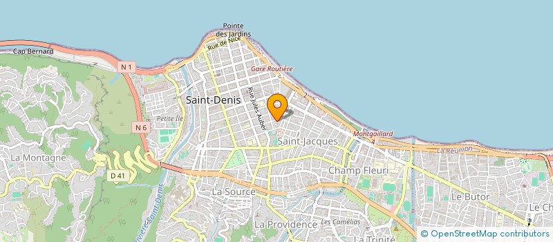 localisation de l'entreprise A Z CONSTRUCTION à SAINT-DENIS