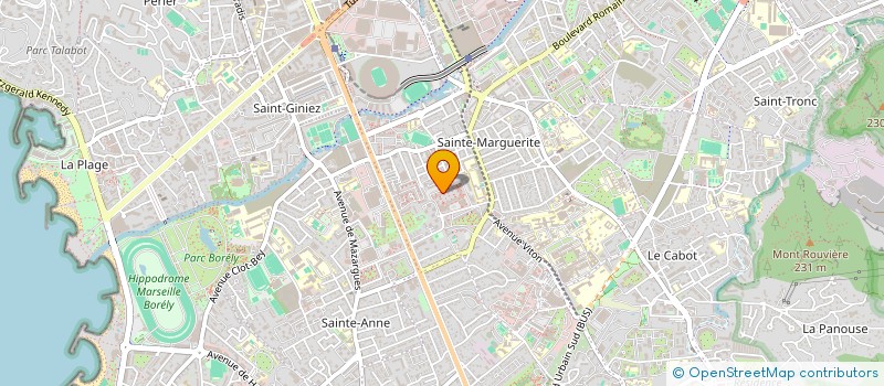 localisation de l'entreprise A-Z CONSTRUCTION à MARSEILLE