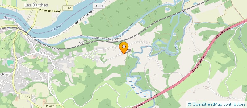 localisation de l'entreprise A Z CONSTRUCTION FRERES  URT