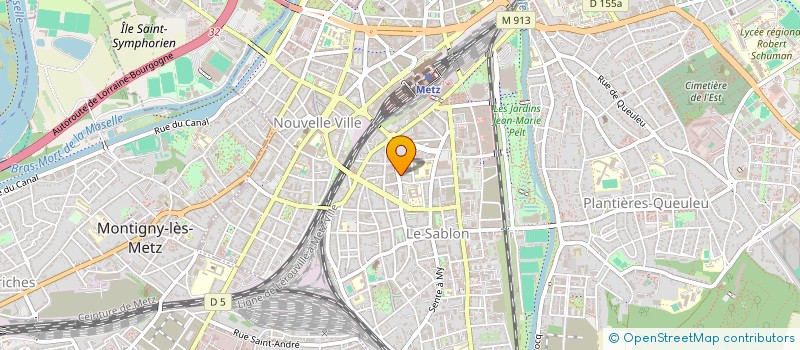 localisation de l'entreprise A Z L  METZ