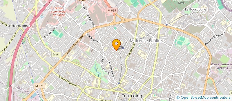 localisation de l'entreprise A Z PARK MARKETING  TOURCOING