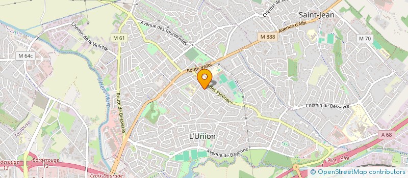 localisation de l'entreprise A.Z PEAUX EXOTIQUES IMPORTATIONS ET EXPORTATIONS à L'UNION