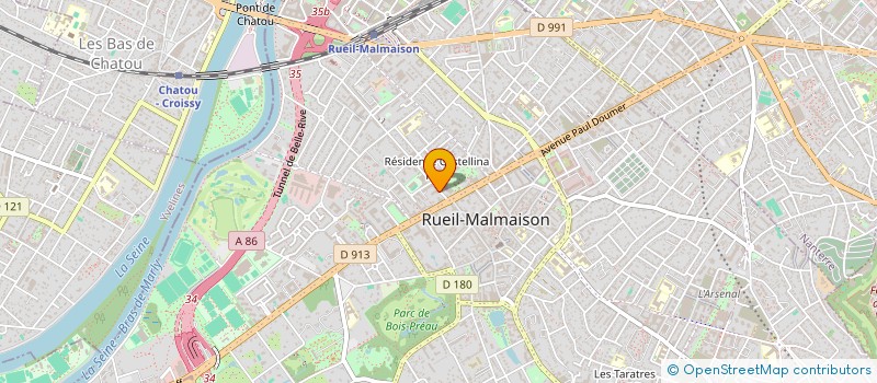 localisation de l'entreprise A Z STANDS à RUEIL-MALMAISON