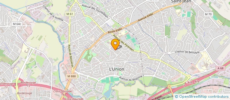 localisation de l'entreprise A-ZTEC à L'UNION