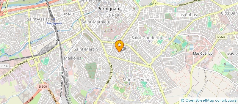 localisation de l'entreprise A1 à PERPIGNAN