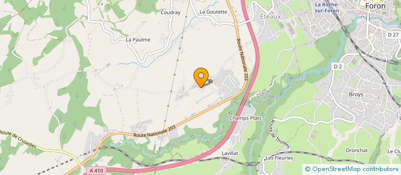 localisation de l'entreprise A1  ETAUX