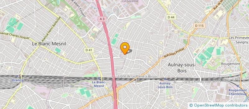 localisation de l'entreprise A1 ELEC à AULNAY-SOUS-BOIS