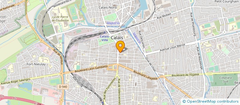 localisation de l'entreprise A1 MACADAM FRANCE  CALAIS