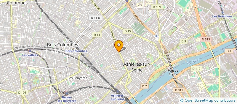 localisation de l'entreprise A1 SUPERMARKET à ASNIERES-SUR-SEINE