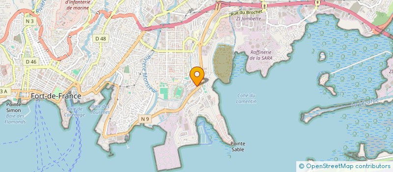 localisation de l'entreprise A10T INDUSTRIES  FORT-DE-FRANCE