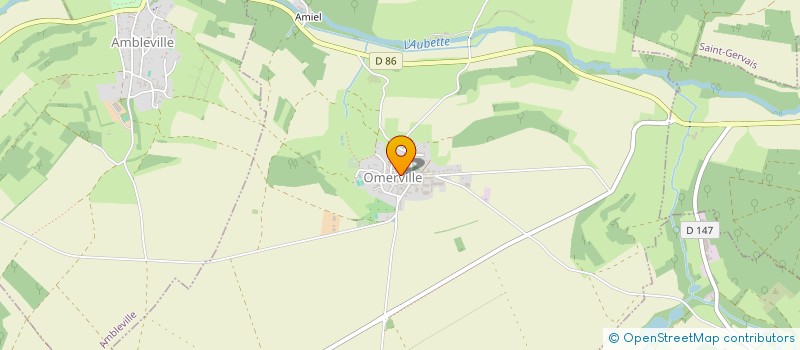 localisation de l'entreprise A15, ASSOCIATION D'ARTISANS D'ART  OMERVILLE