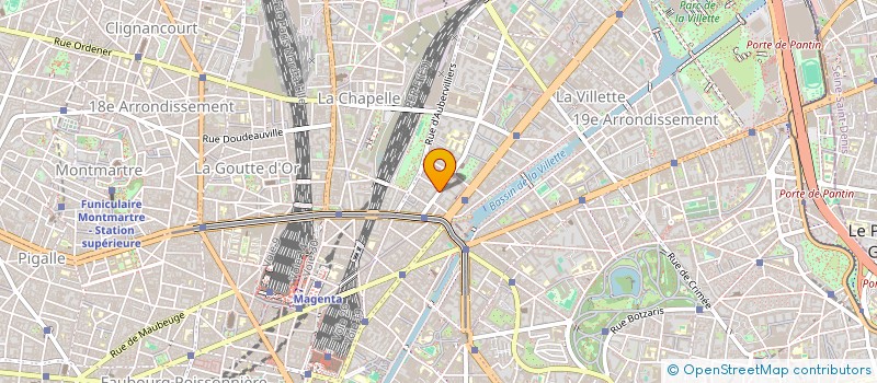 localisation de l'entreprise A17T   ASSOCIATION DU 17 TANGER  PARIS