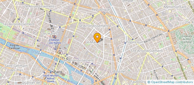 localisation de l'entreprise A2 .0  PARIS