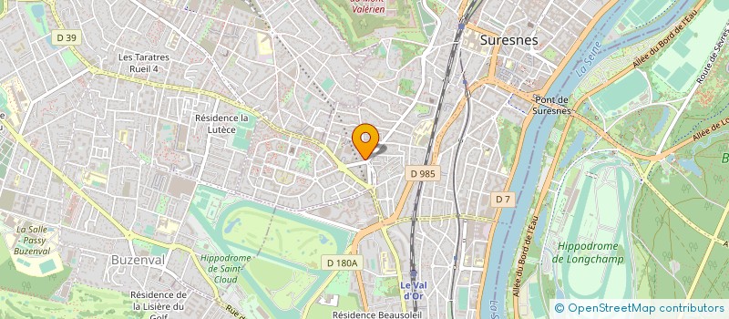 localisation de l'entreprise A2 à SURESNES