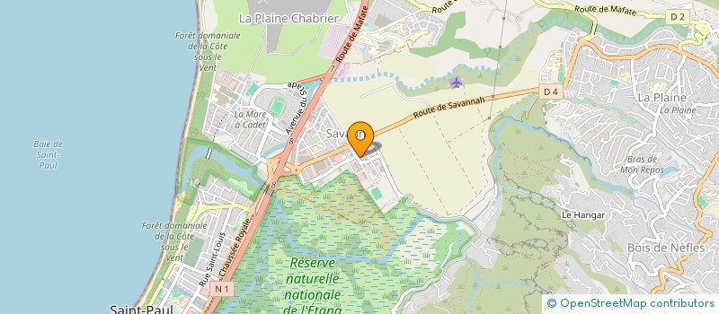 localisation de l'entreprise A2 à SAINT-PAUL
